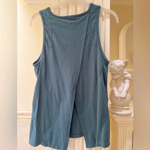 Athleta size S dark green tank - Picture 4 of 6